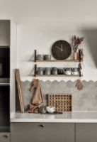 Billede af Hemverk Vægur Ø: 38 cm – Dark Oak/Gold