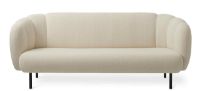 Billede af Warm Nordic Cape 3 Seater W Stitches Sofa L: 200 cm - Cream 