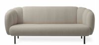 Billede af Warm Nordic Cape 3 Seater W Stitches Sofa L: 200 cm - Sand