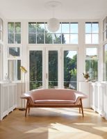 Billede af Warm Nordic Fried Egg Sofa L: 186 cm - Petrol/Forest Green 