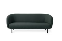 Billede af Warm Nordic Cape 3 Seater Sofa L: 200 cm - Petrol Shade
