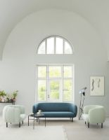 Billede af Warm Nordic Cape 3 Seater Sofa L: 200 cm - Petrol Shade