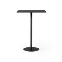 Billede af &Tradition In Between SK21 Bar Table 60x70 cm - Nero Marquina Marble/Black Base