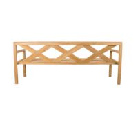Billede af Cane-line Outdoor Grace 3 Pers. Bænk L: 210 cm - Teak