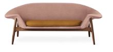 Billede af Warm Nordic Fried Egg Sofa L: 186 cm - Pale Rose/Dark Ochre 