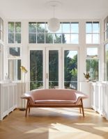 Billede af Warm Nordic Fried Egg Sofa L: 186 cm - Light Green/Petrol/Pale Peach