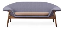 Billede af Warm Nordic Fried Egg Sofa L: 186 cm - Soft Violet/Plum/Fresh Peach