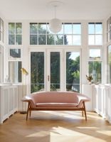 Billede af Warm Nordic Fried Egg Sofa L: 186 cm - Soft Violet/Plum/Fresh Peach