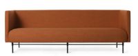 Billede af Warm Nordic Galore 3 Seater L: 222 cm - Burnt Orange 