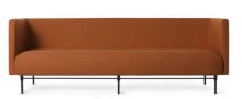 Billede af Warm Nordic Galore 3 Seater L: 222 cm - Burnt Orange 