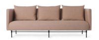 Billede af Warm Nordic Galore 3 Seater L: 222 cm - Pale Rose