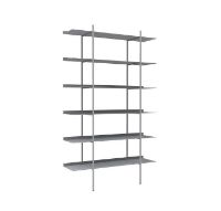 Billede af HANDVÄRK FURNITURE Phantom Shelving System Large H: 204 cm - Grå