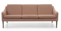 Billede af Warm Nordic Mr. Olsen 3 Seater Sofa L: 200 cm - Smoked Oak/Fresh Peach