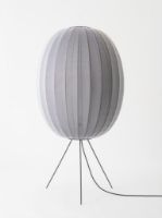 Billede af Made By Hand Knit-Wit Oval Floor Medium Ø: 65 cm - Silver