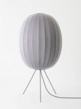 Billede af Made By Hand Knit-Wit Oval Floor Medium Ø: 65 cm - Silver