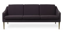 Billede af Warm Nordic Mr. Olsen 3 Seater Sofa L: 200 cm - Smoked Oak/Eggplant