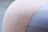 Billede af Warm Nordic Dainty Pouf Ø: 55 cm - Fresh Peach/Soft Violet