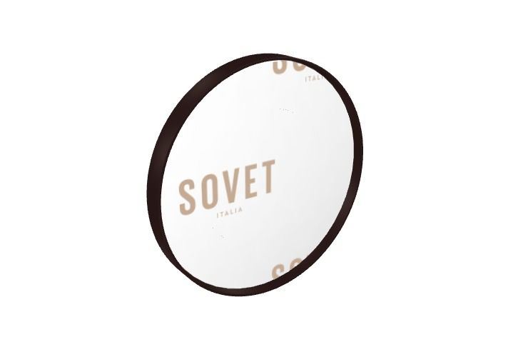 Billede af SOVET Visual Round Spejl  Ø: 52 cm - Mocha/Extralight Mirror