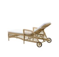 Billede af Sika-Design Georgia Garden Daisy Sunbed D: 194 cm - ALU Natur/CY101 White