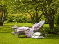 Billede af Sika-Design Georgia Garden Daisy Sunbed D: 194 cm - ALU Natur/CY101 White