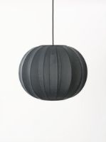 Billede af Made By Hand Knit-Wit Round Pedant Ø: 45 cm - Black