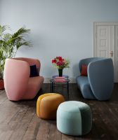 Billede af Warm Nordic Haven 3 Seater Sofa L: 220 cm - Apple Red 