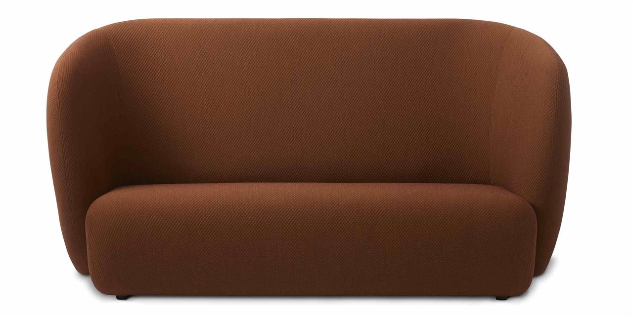 Billede af Warm Nordic Haven 3 Seater Sofa L: 220 cm - Spicy Brown