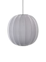 Billede af Made By Hand Knit-Wit Round Pendant Ø: 60 cm - Silver