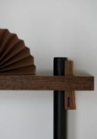 Billede af Moebe Shelving System Medium 115x86 cm - Smoked Oak/Black