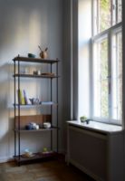 Billede af Moebe Shelving System 200x85 cm - Smoked Oak/Black
