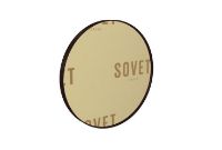 Billede af SOVET Visual Round Spejl  Ø: 80 cm - Mocha/Gold Mirror