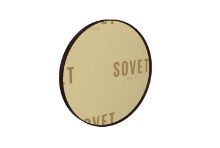 Billede af SOVET Visual Round Spejl  Ø: 80 cm - Mocha/Gold Mirror