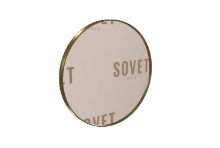 Billede af SOVET Visual Round Spejl  Ø: 80 cm - Burnished Brass/Bronzed Mirror