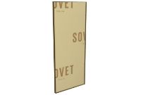 Billede af SOVET Visual Rectangular Spejl 190x80 cm - Burnished Brass/Gold Mirror