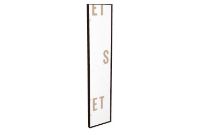 Billede af SOVET Visual Rectangular Spejl 180x40 cm - Mocha/Extralight Mirror