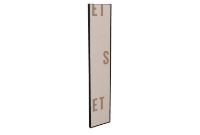 Billede af SOVET Visual Rectangular Spejl 220x45 cm - Black/Bronzed Mirror
