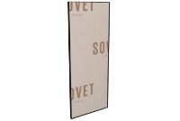 Billede af SOVET Visual Rectangular Spejl 220x90 cm - Black/Bronzed Mirror