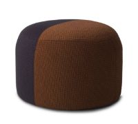 Billede af Warm Nordic Dainty Pouf Ø: 55 cm - Rusty/Eggplant