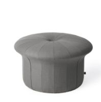 Billede af Warm Nordic Grace Pouf Ø: 77 cm - Grey Melange