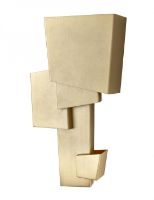 Billede af DCW Editions Map 1 Wall Lamp Large H: 39,8 cm - Brass