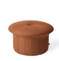 Billede af Warm Nordic Grace Pouf Ø: 77 cm - Burnt Orange
