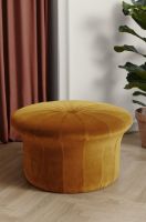 Billede af Warm Nordic Grace Pouf Ø: 77 cm - Amber