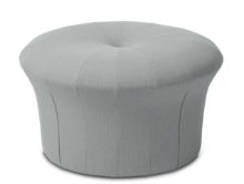 Billede af Warm Nordic Grace Pouf Ø: 77 cm - Minty Grey 
