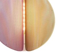 Billede af Please Wait To Be Seated PROXIMA Pendant Ø: 46 cm - Brass/Indien Red/Ash Grey 