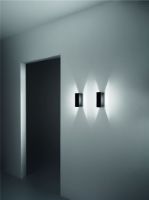 Billede af Lampefeber Miami Udendørs Væglampe B: 18 cm - Hvid