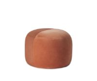 Billede af Warm Nordic Dainty Pouf Ø: 55 cm - Burnt Orange/Rusty Rose