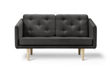 Billede af Fredericia Furniture 2002 No. 1 2 Pers. Sofa L: 143 cm - Sunniva 173/Sæbebehandlet Eg