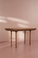 Billede af Warm Nordic Rúna Skrivebord L: 130 cm - Teak 