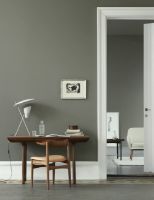 Billede af Warm Nordic Rúna Skrivebord L: 130 cm - Røget eg  