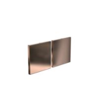 Billede af FROST Architectural Hardware Kube 3004 Blind Rosetter - Poleret Kobber
